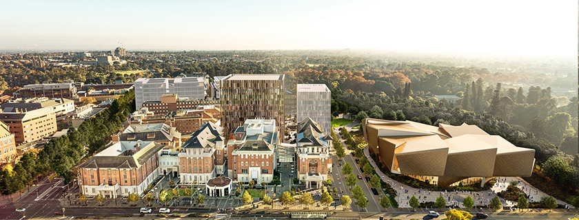 artist impression of buildings