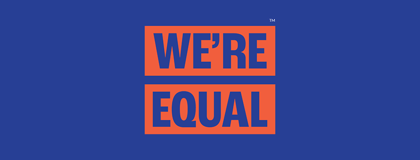 WE'RE EQUAL logo