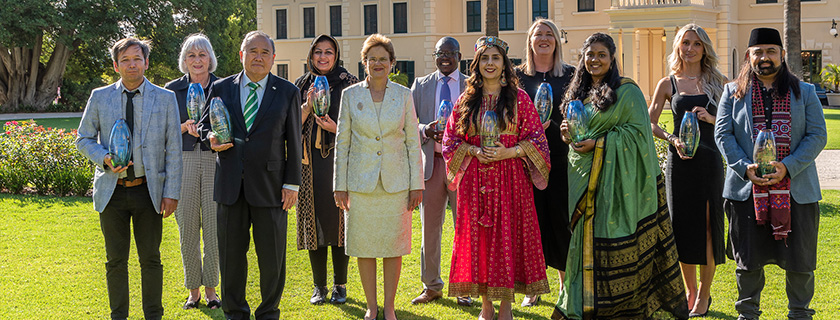 Winners of Governor's Multicultural Awards 2021